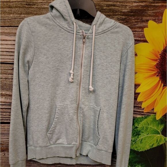 Divided H&M Seafoam/gray hoodie size Med Pre-owned - Picture 1 of 4